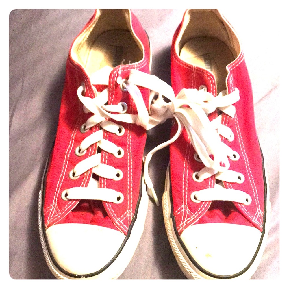 Red converse